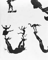 Devilish Alphabet, graverat av Delannois, 1825 (detalj, se även 184307 till 184311)